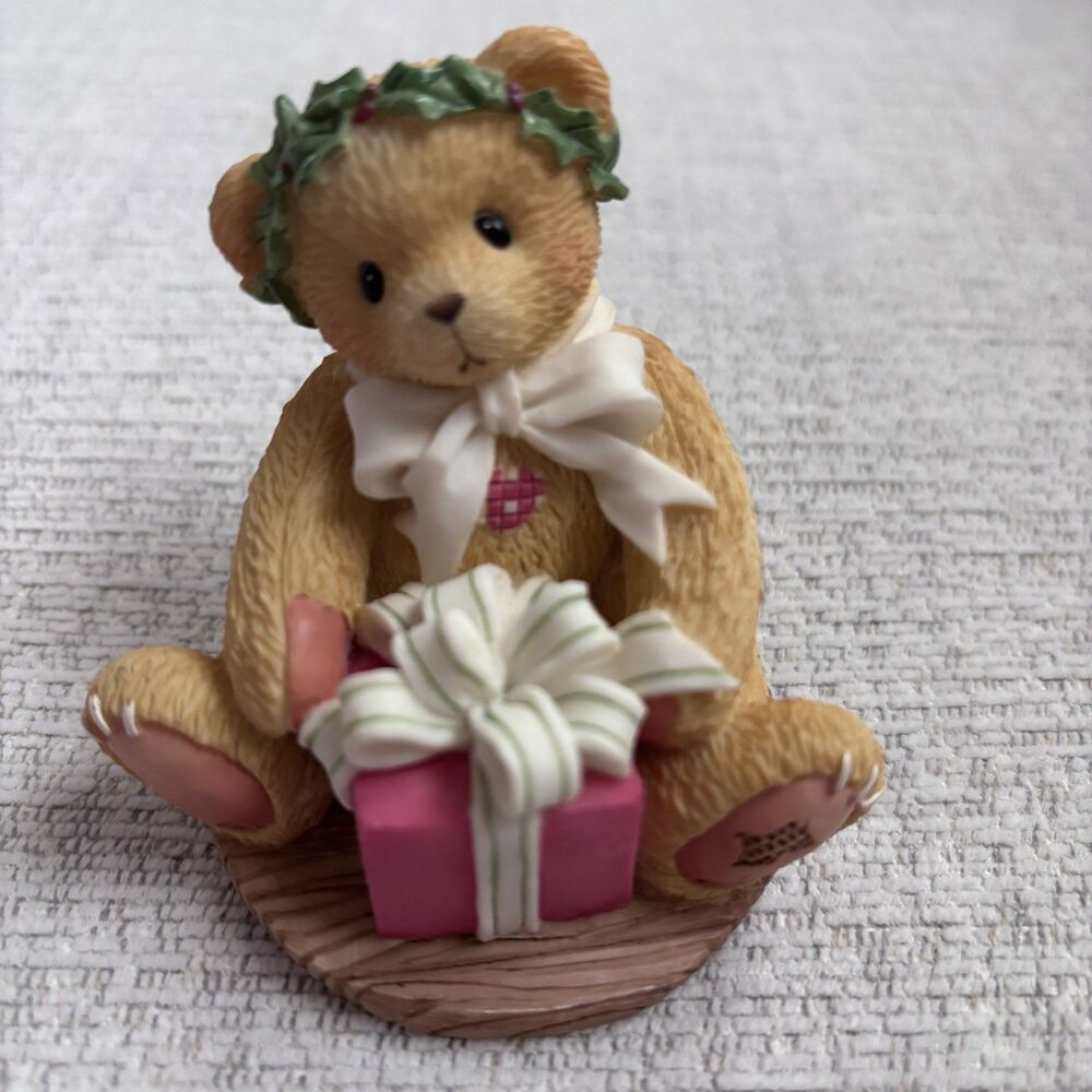 Cherished Teddies 1998 Margy "I'm Wrapping Up a Little Holiday Joy"8ss1/336
